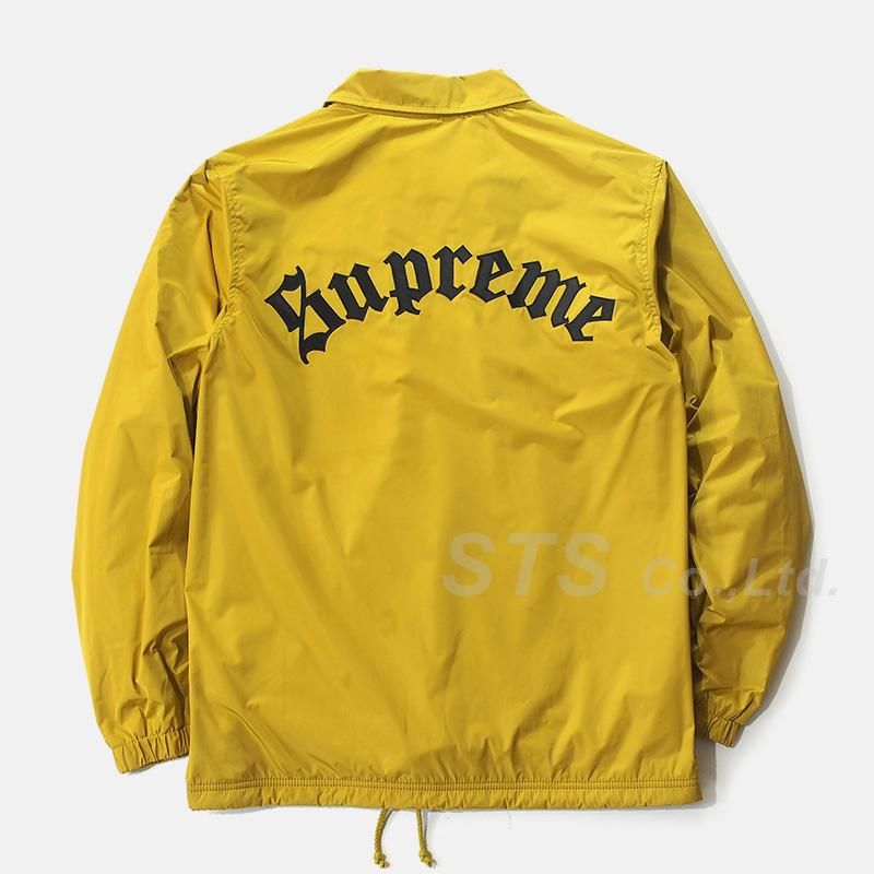 Supreme - Old English Coaches Jacket - ParkSIDER