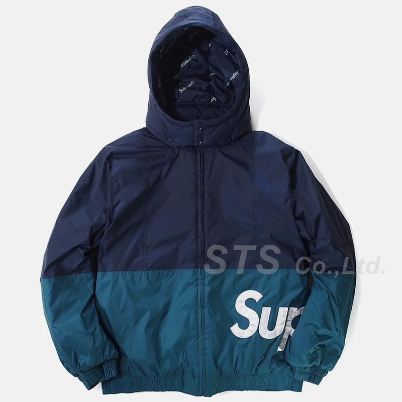 supreme Sideline Side Logo Parka L