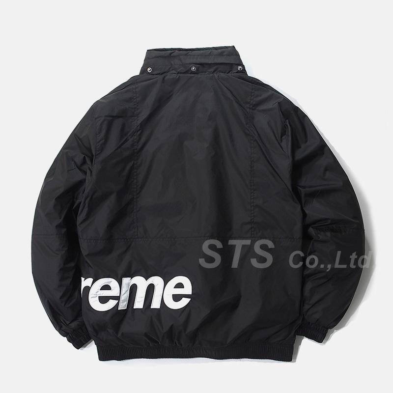 L supreme Sleeve Logo Sideline Parka - ダウンジャケット