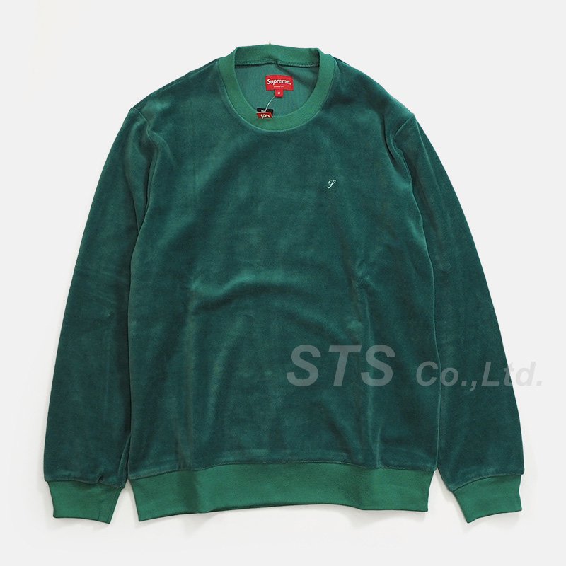 Supreme Velour store Crewneck