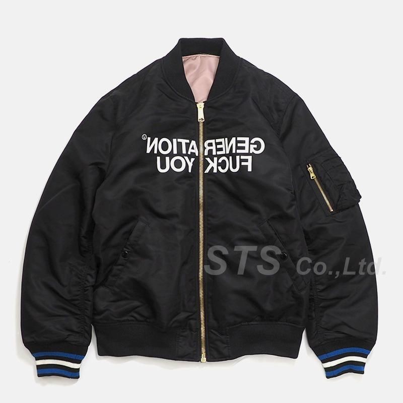 新品未使用購入先Supreme UNDERCOVER Reversible MA-1 jkt - ブルゾン