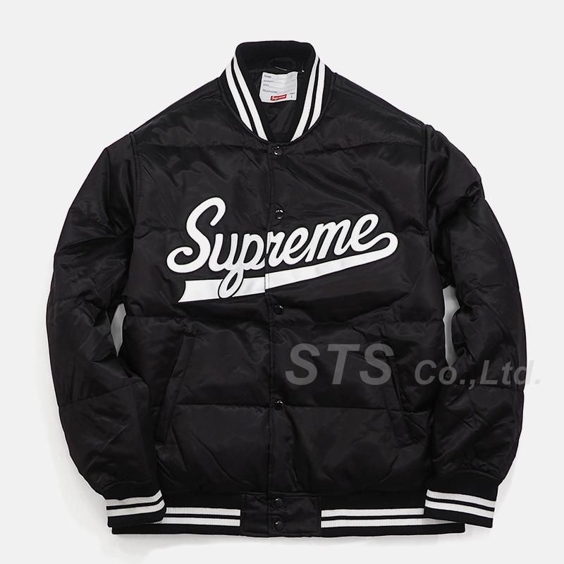 Supreme - Script Varsity Puffy Jacket - ParkSIDER