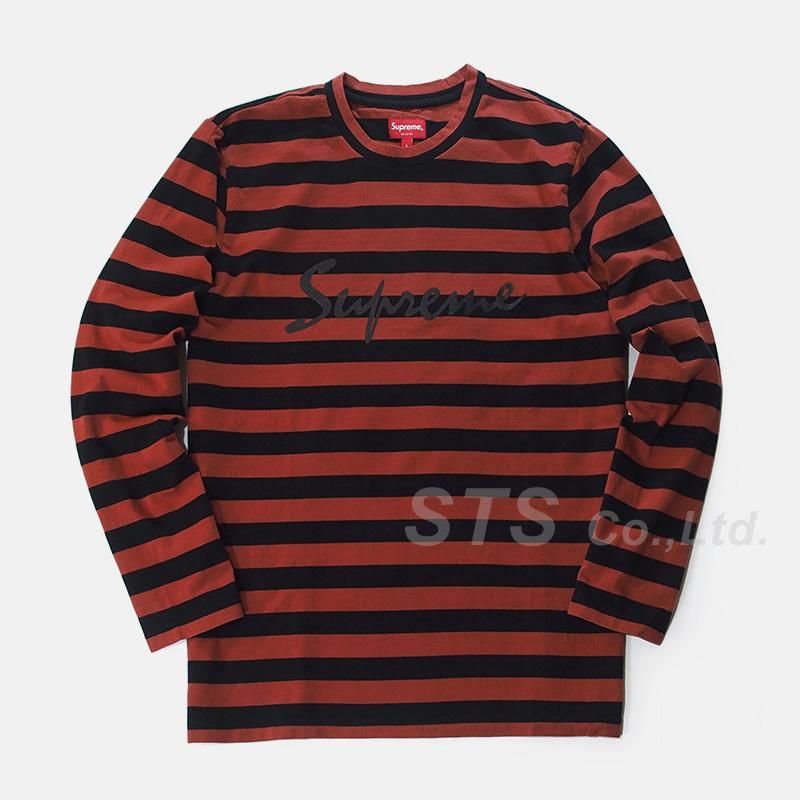 トップス 16AW Supreme Medium Stripe L/S Tee Supreme - Medium Stripe L/S Tee - ParkSIDER