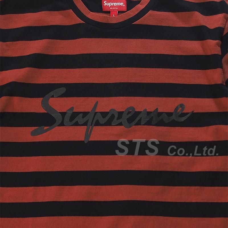 Supreme - Medium Stripe L/S Tee - ParkSIDER