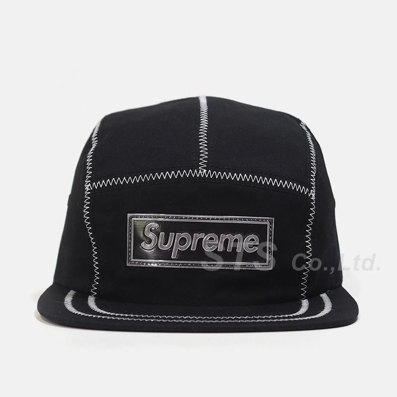 帽子 Supreme Contrast Stitch Camp Cap 18ss Supreme Contrast Stitch