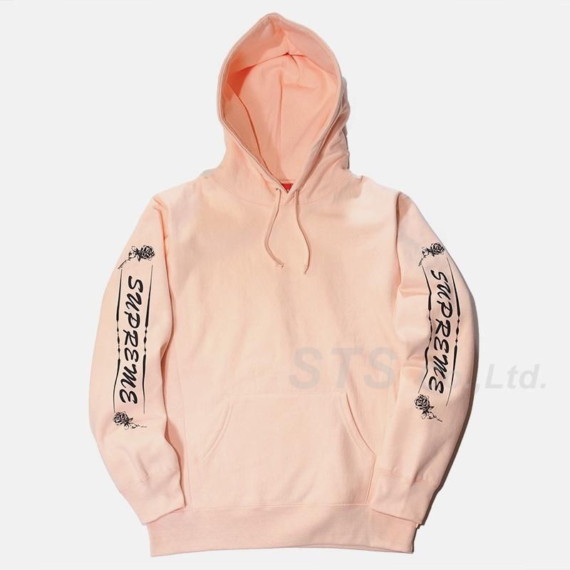 Supreme - Rose Hooded Sweatshirt - ParkSIDER