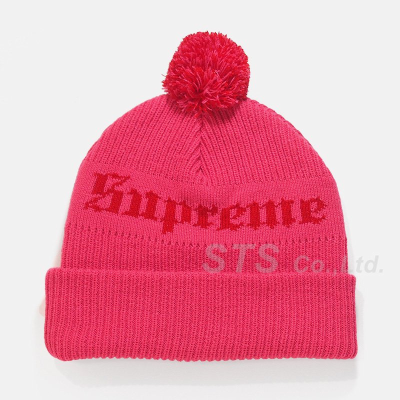 Supreme - Old English Beanie - ParkSIDER