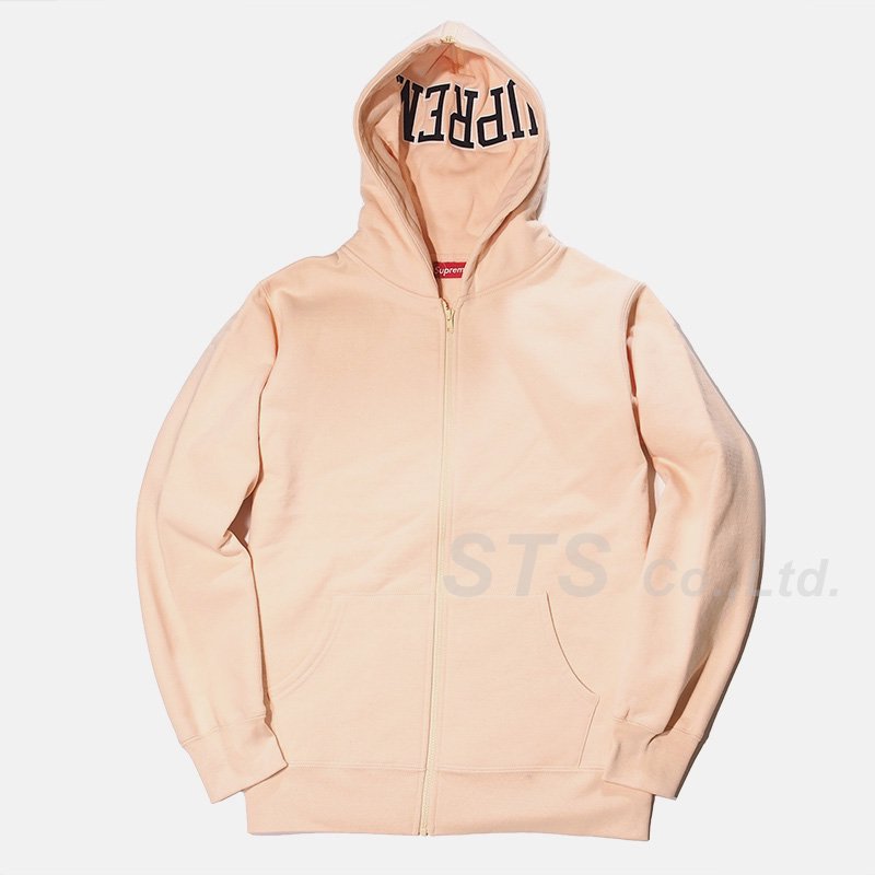 16AW Split Hood Zip Up Sweat フードジップパーカー Supreme ...