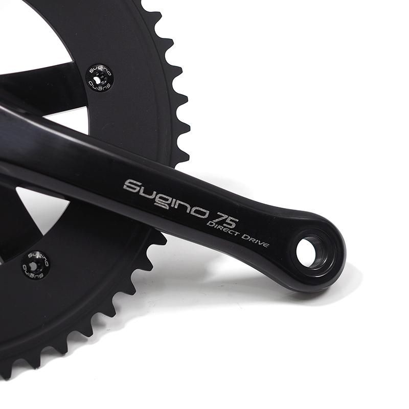 Sugino - 75 DD2 Direct Drive Crankset (Black , 55T) - ParkSIDER