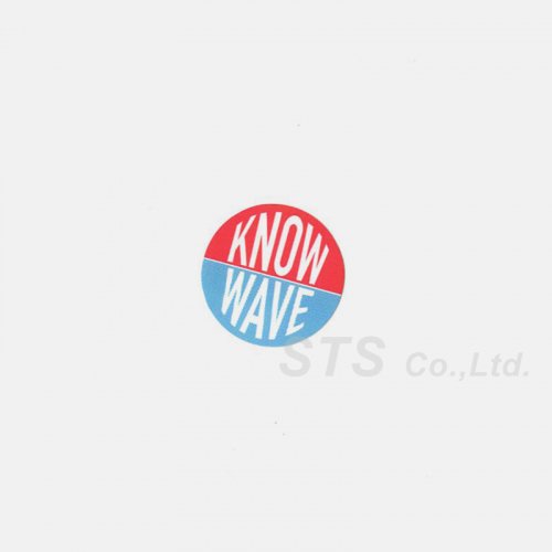 Know Wave - Round Logo Sticker
