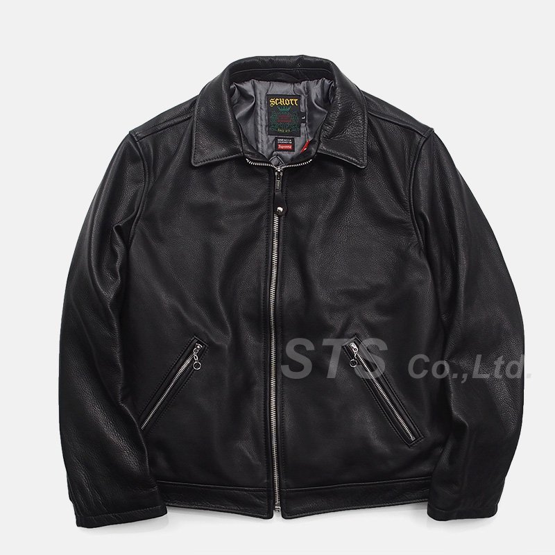 14万円で購入させて頂きますSupreme Schott Leather Work Jacket M