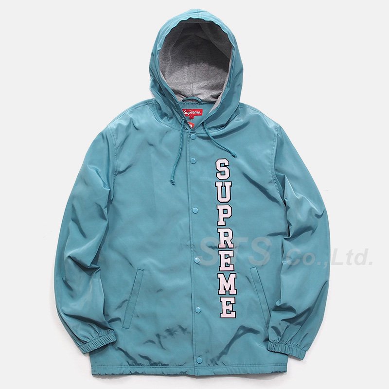 Supreme - Vertical Logo Hooded Coaches Jacket - ParkSIDER