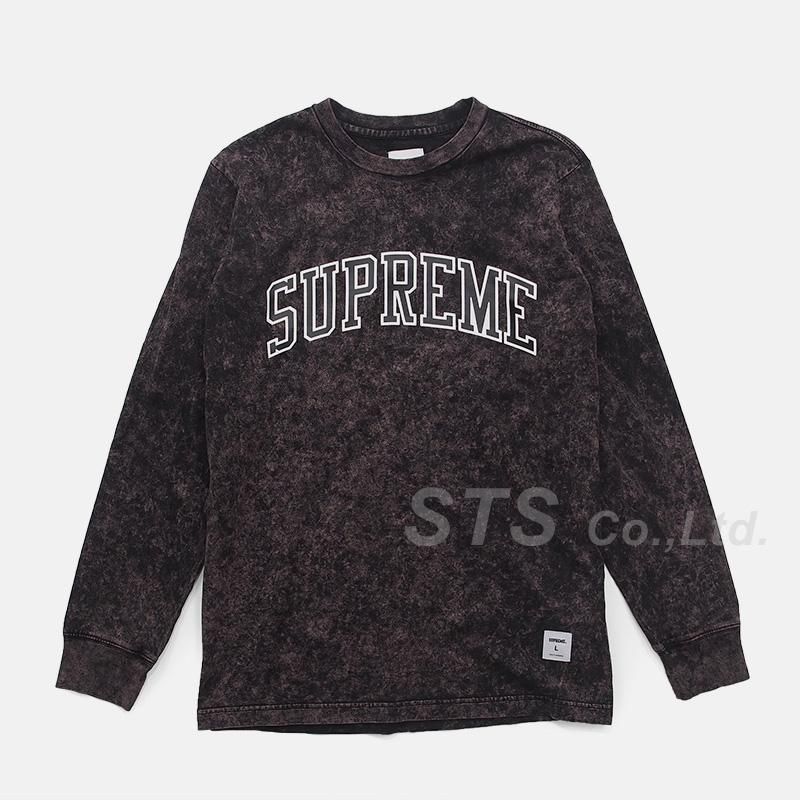 supreme acid wash arc logo