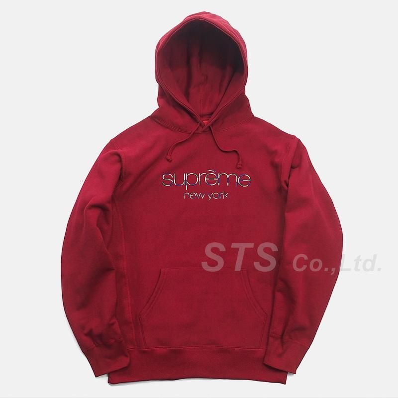 awgeSupreme Classic Logo Hooded Sweatshirt