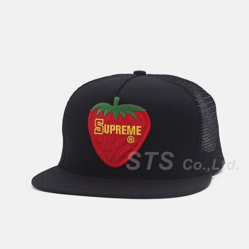 Supreme - Strawberry Mesh Back 5-Panel
