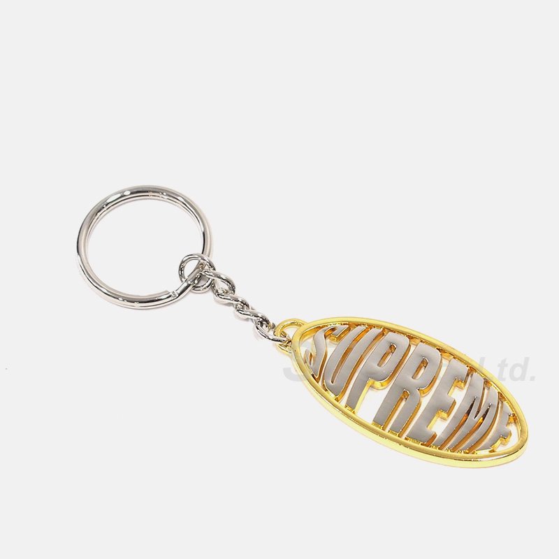 Supreme - Oval Logo Keychain - ParkSIDER