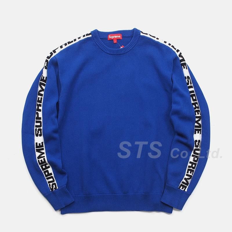 販売販売好調 Supreme シュプリーム Sleeve Stripe Sweater L 