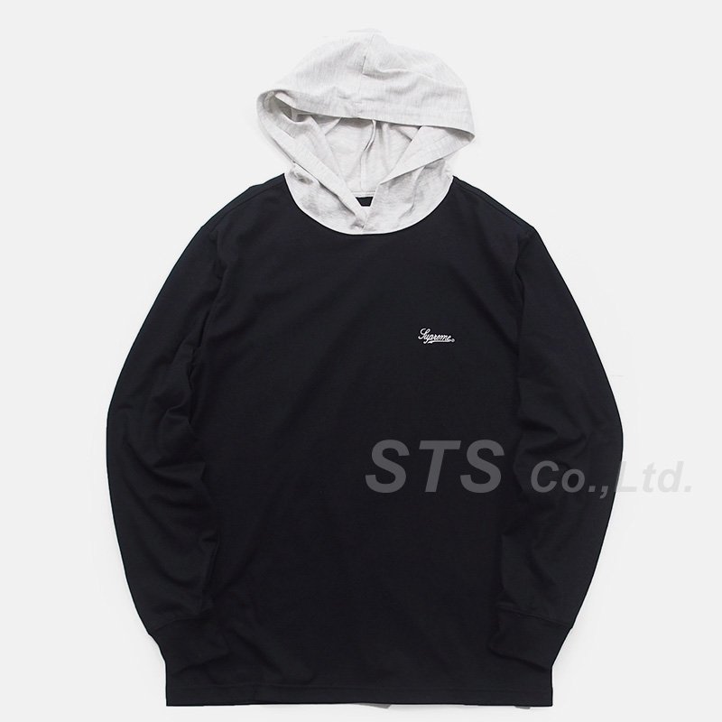 Supreme - Contrast Hooded L/S Top - ParkSIDER