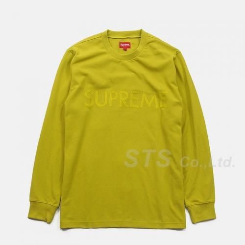 Supreme - Vertical Logo Panel Crewneck - ParkSIDER