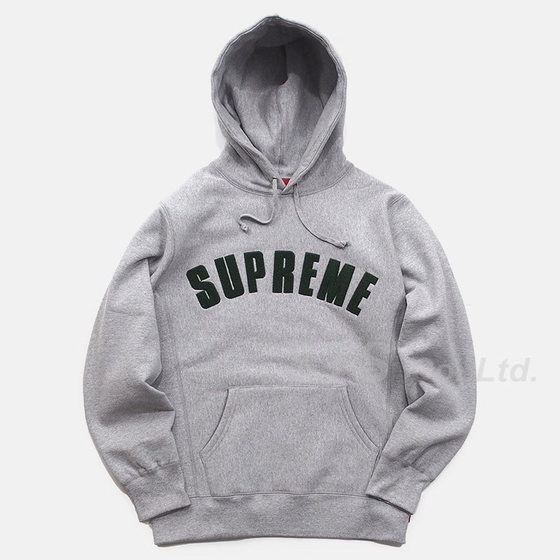 Supreme - Chenille Arc Logo Hooded Sweatshirt - ParkSIDER