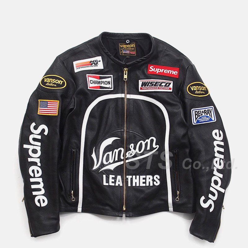 Supreme/Vanson Leather Star Jacket - ParkSIDER