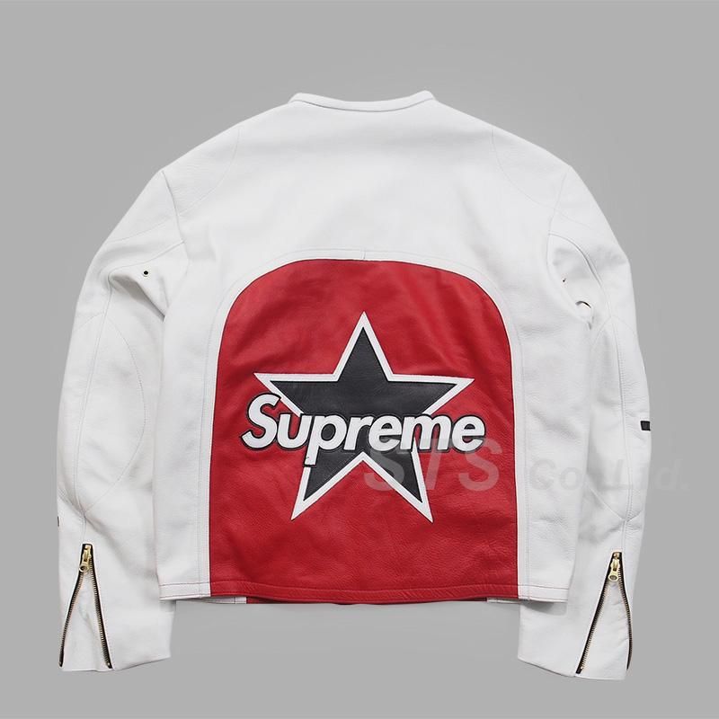 Supreme vanson store leather star jacket