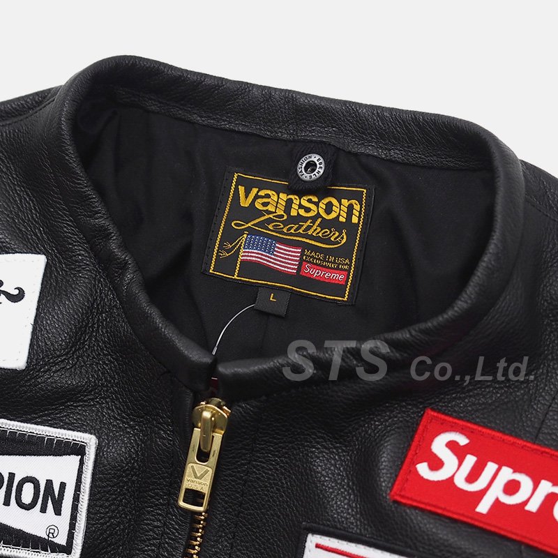 Supreme/Vanson Leather Star Jacket - ParkSIDER