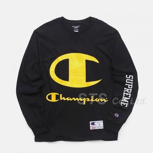Supreme 17ss Vertical logo crewneck M 美品 Supreme - Vertical Logo Panel Crewneck - ParkSIDER