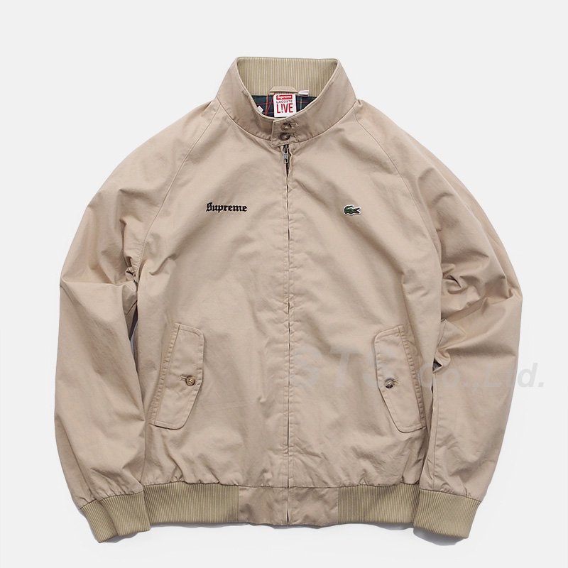 XL)Supreme Lacoste Harrington Jacket