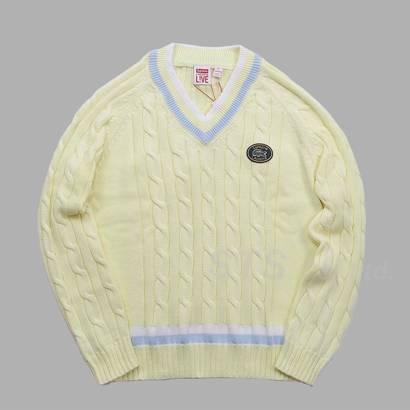 Supreme/LACOSTE Tennis Sweater - ParkSIDER