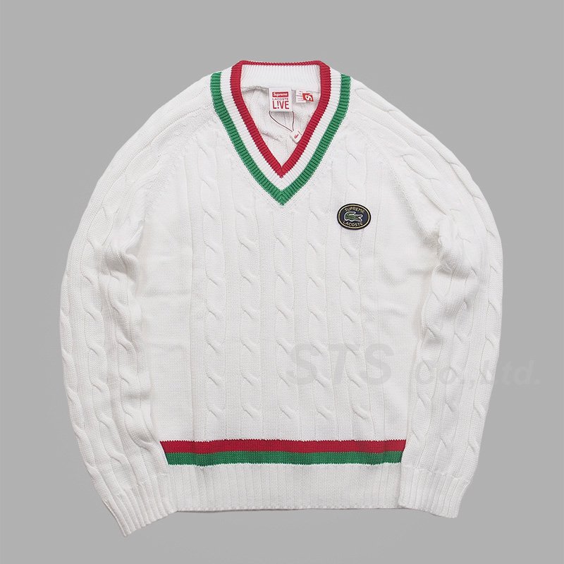 Supreme/LACOSTE Tennis Sweater - ParkSIDER