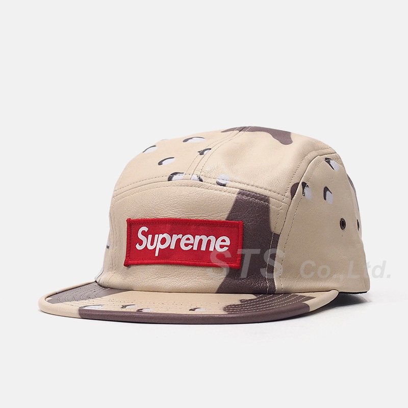 スタイルズ(STYLES) Supreme Leather Camp Cap 維駒 ikoma Σж