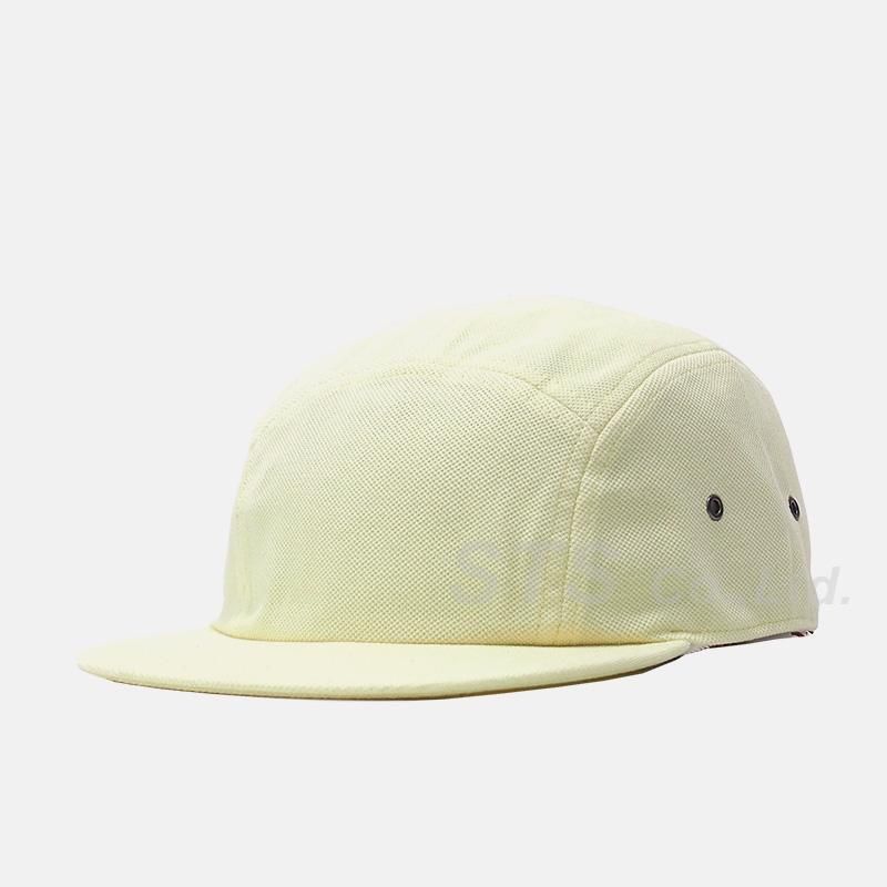 定価以下！Supreme×LACOSTE Pique Camp Cap Supreme Lacoste Pique Knit Camp Cap White - SS17 - US