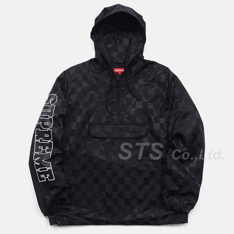 Supreme - Checkered Nylon Hooded Pullover - ParkSIDER