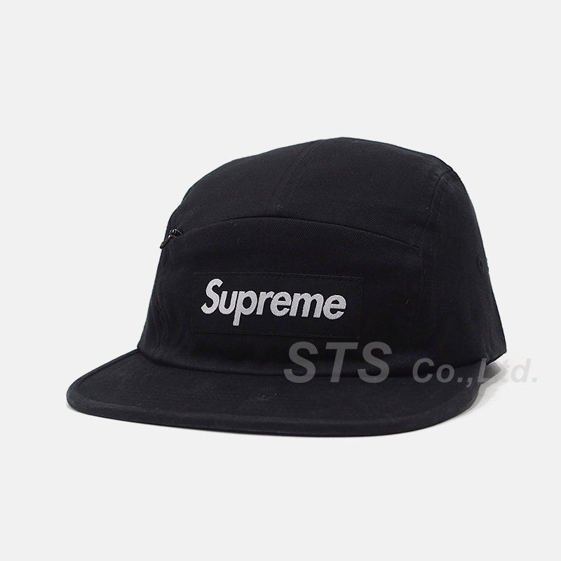 SUPREME SIDE PANEL CAMP CAP Black/Free帽子