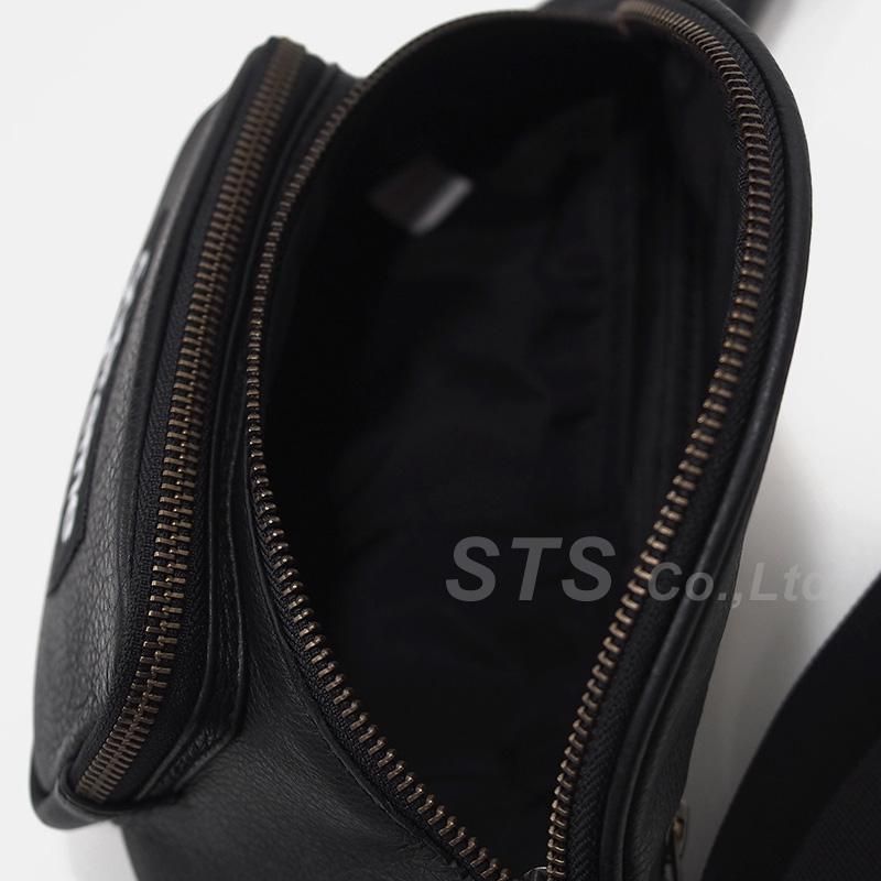 新品!送料込! Leather Waist Bag Black Leather Waist Bag | Supreme 24fw