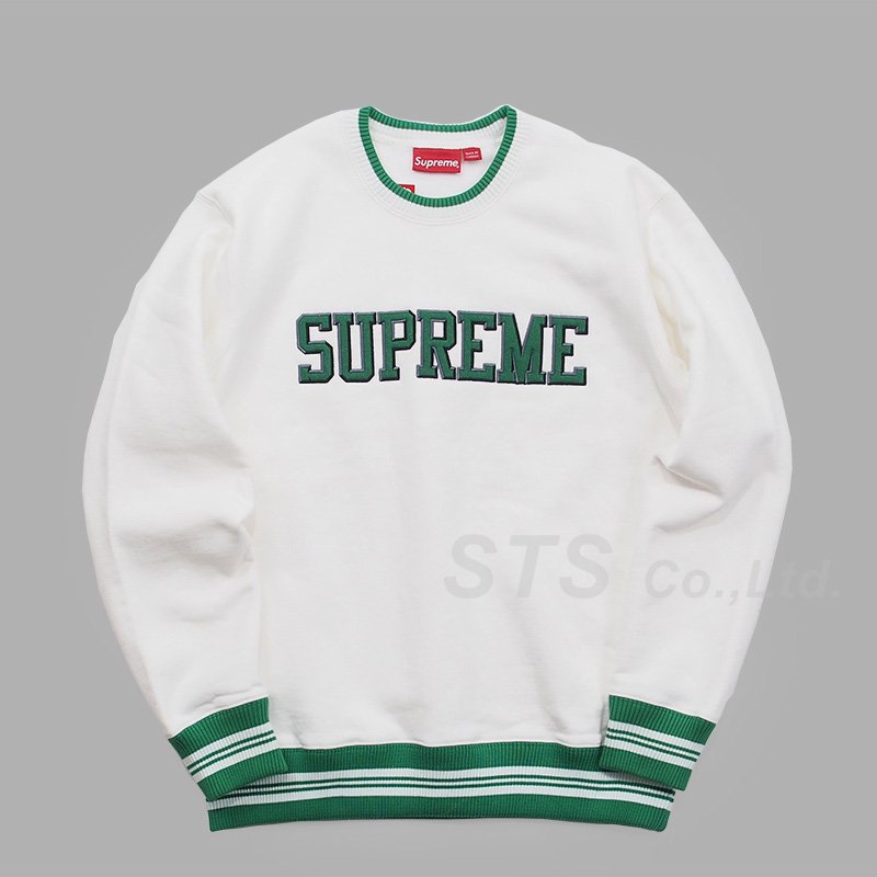 Supreme Felt shadow crewneck