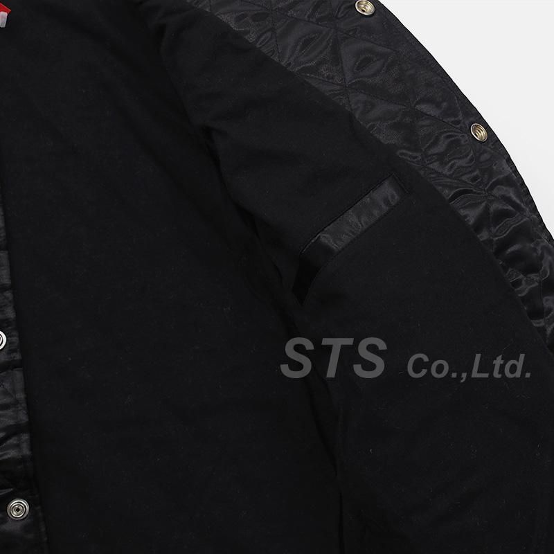 Supreme - Quilted Satin Varsity Jacket - ParkSIDER