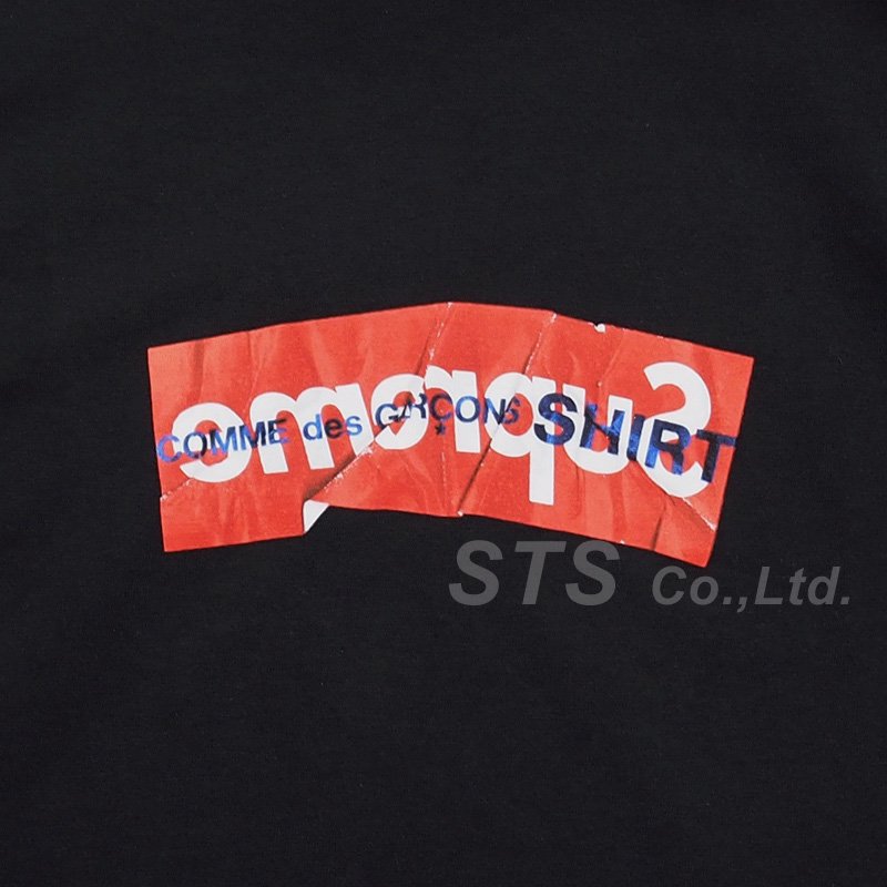 Supreme/Comme des Garcons SHIRT Box Logo Tee - ParkSIDER