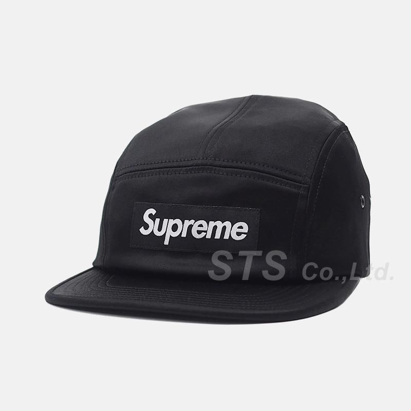 supreme ナイロンキャップ　ブラック Supreme - Satin Camp Cap - ParkSIDER