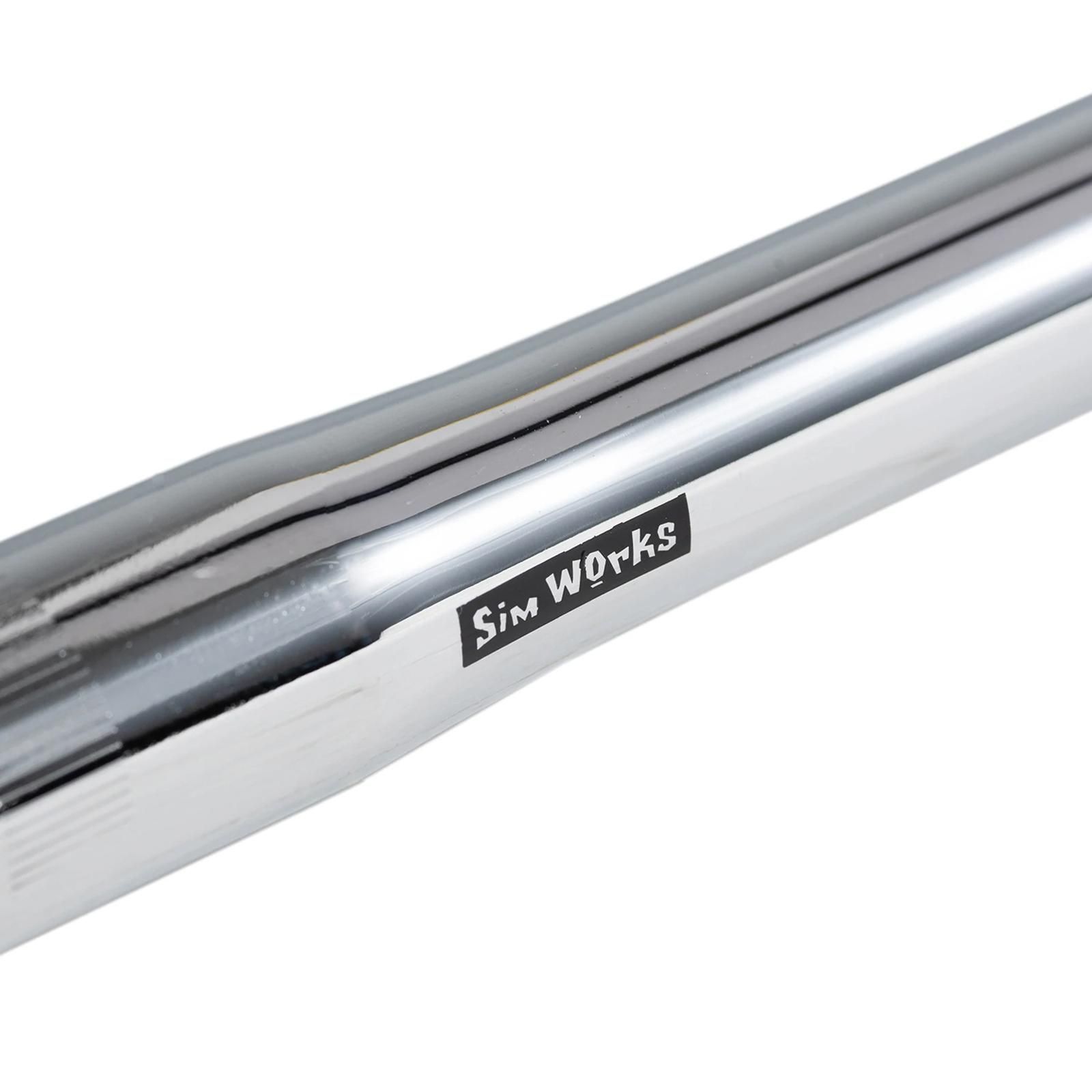 パーツ SIM WORKS little nick bar 25.4 SIM WORKS* little nick bar (chrome/25.4) - BLUE LUG GLOBAL