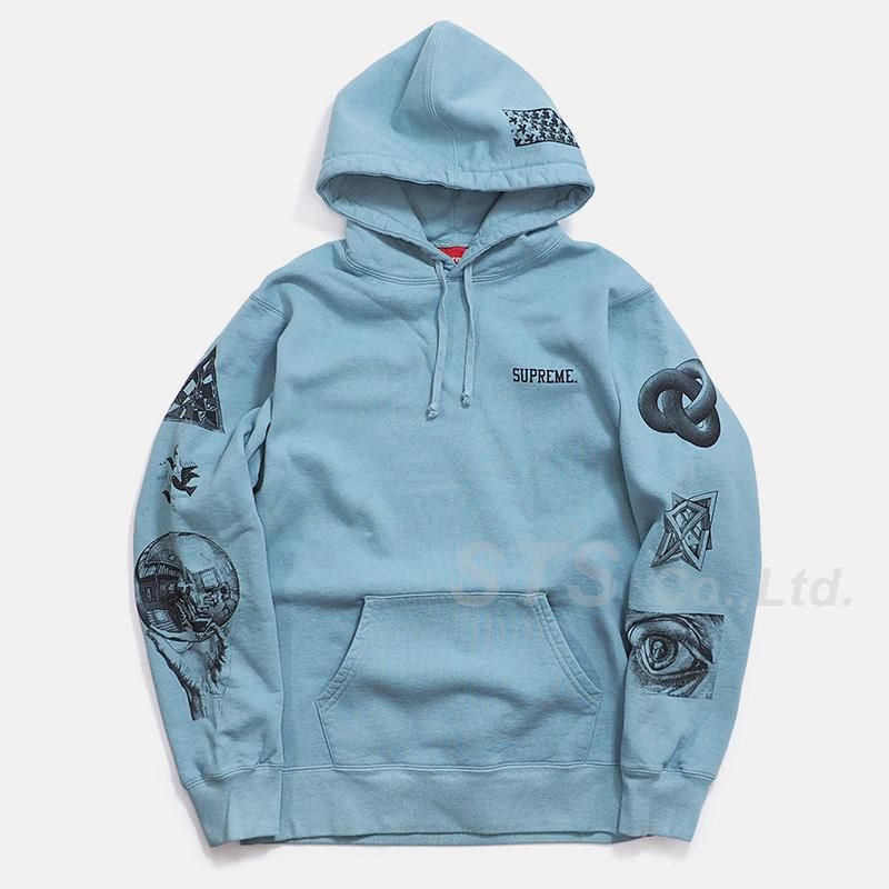 Supreme - M.C. Escher Hooded Sweatshirt - ParkSIDER