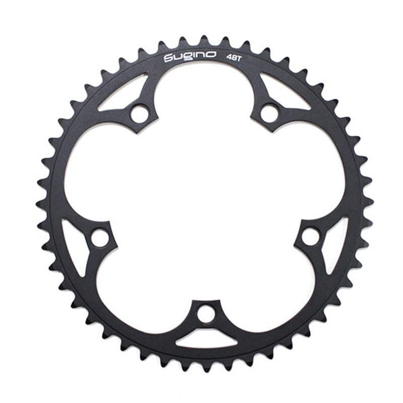 【T-ポイント5倍】 - Sugino 130J ParkSIDER - 44T) , (Black Chainring TRACK パーツ