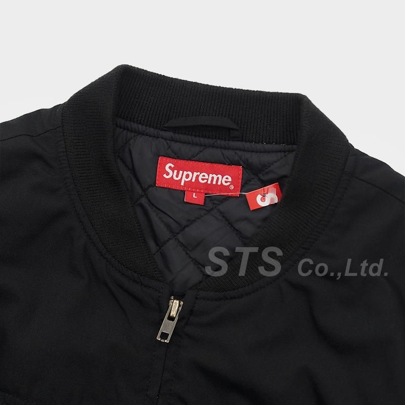 Supreme Thrasher Poplin Crew Jacket ロゴ Supreme/Thrasher Poplin Crew Jacket - ParkSIDER