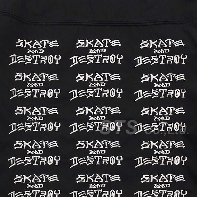 Supreme/Thrasher Poplin Crew Jacket - ParkSIDER