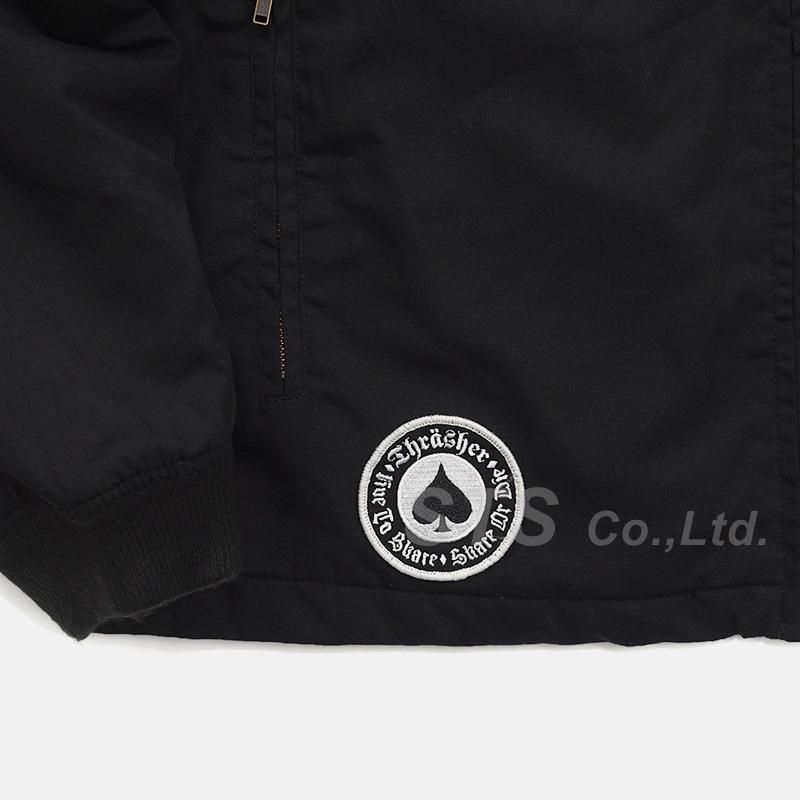 Supreme Thrasher Poplin Crew Jacket ロゴ Supreme/Thrasher Poplin Crew Jacket - UG.SHAFT