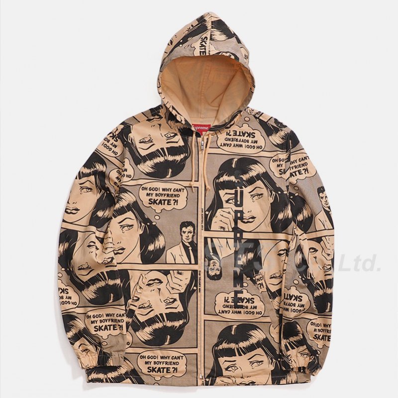 Supreme/Thrasher Boyfriend Hooded Zip Up Jacket - ParkSIDER