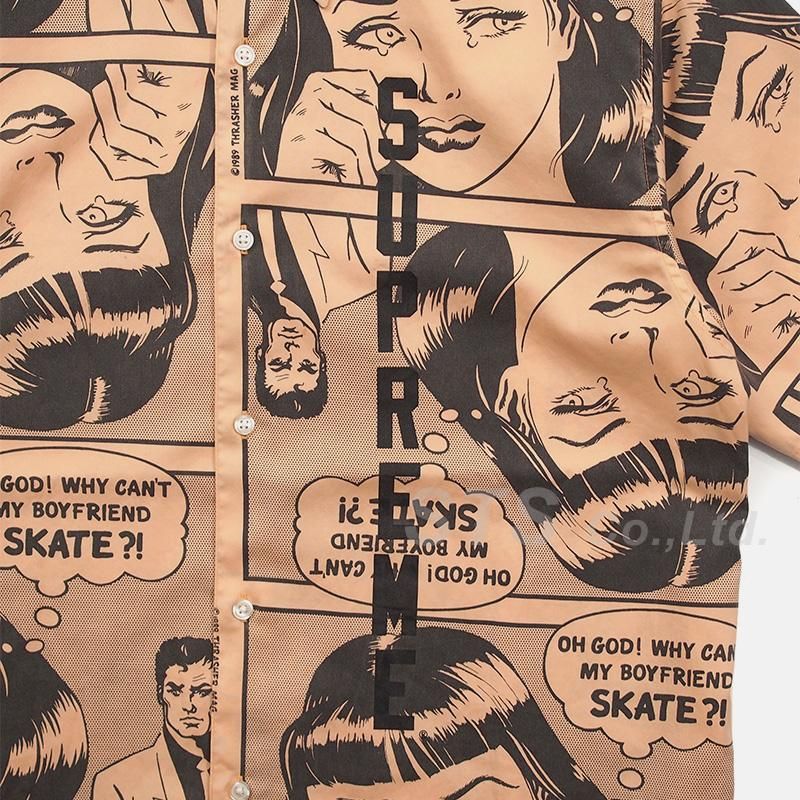 Supreme/Thrasher Boyfriend S/S Shirt - ParkSIDER