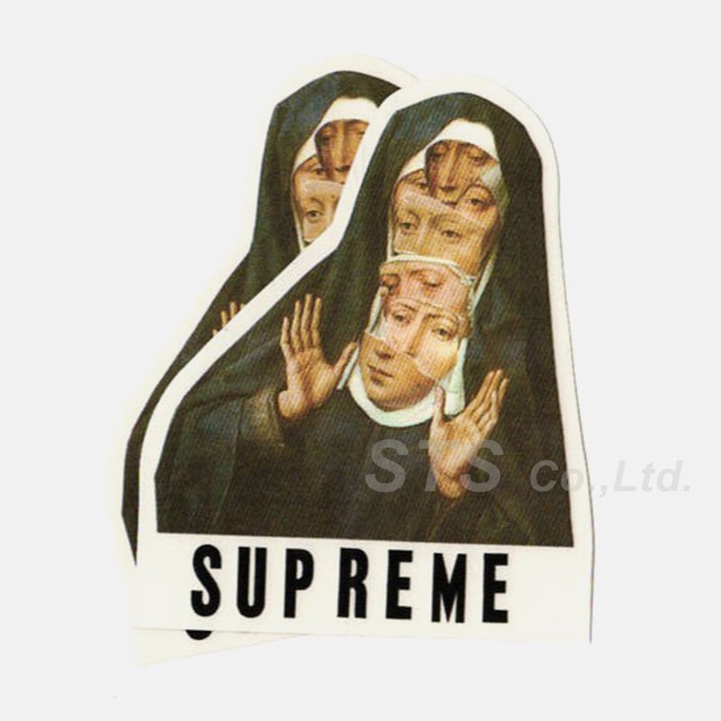 Supreme - Nun Sticker | 人気のNun Teeと同デザインのステッカー