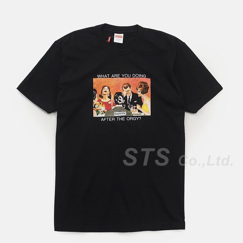 supreme what are you doing orgy Tシャツ M | www.darquer.fr